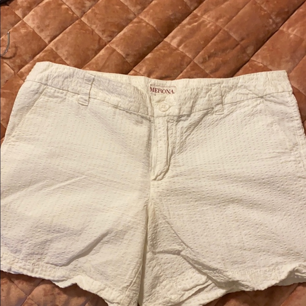 White shorts